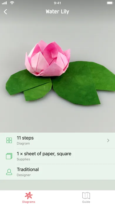 Origami Flowers Screenshots