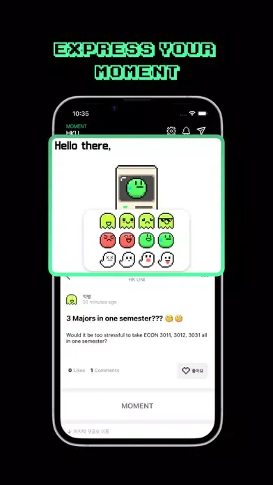 m:ment Screenshots