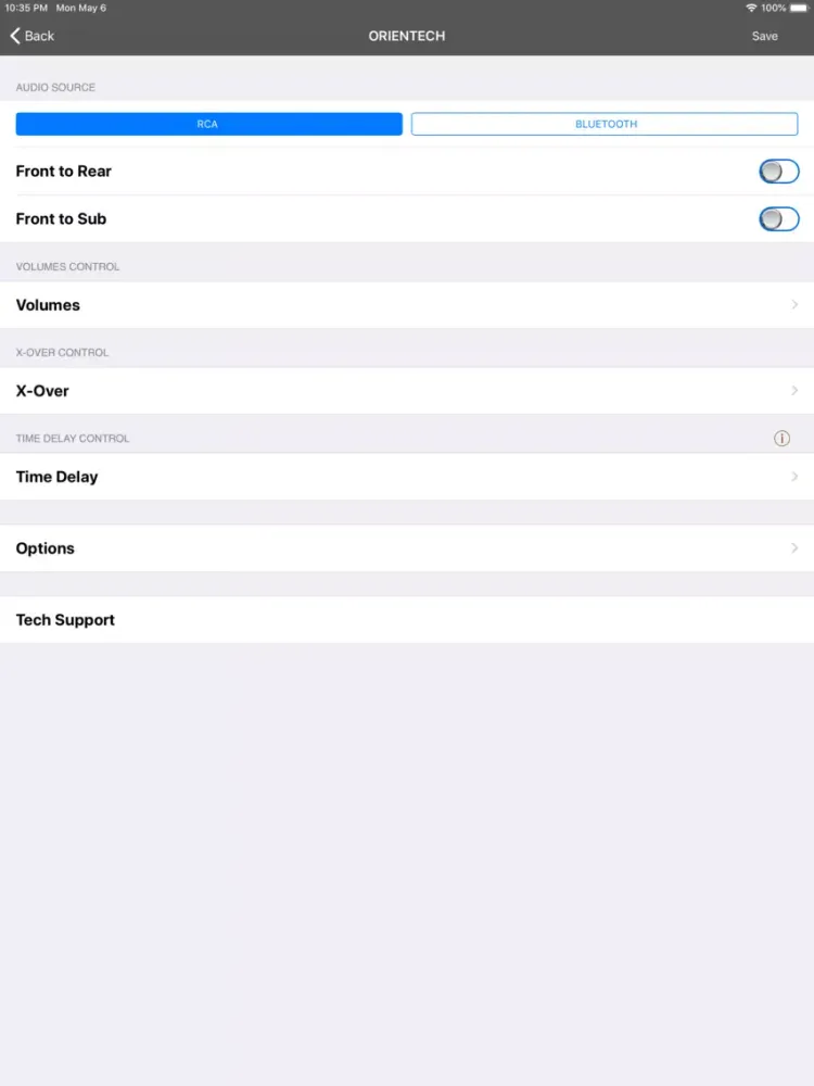 Captures d'écran de OT-DSP4.1 iPad 