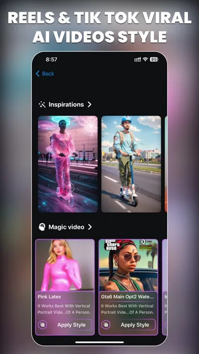 PixeAI - AI Video Photo Editor应用截图