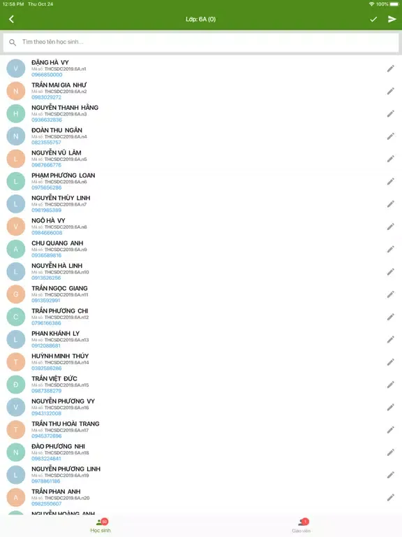 Screenshot di Bimi School iPad 