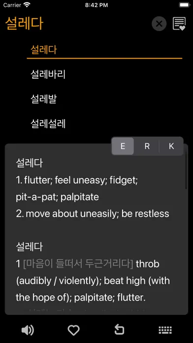 Скриншоты KoRuEn Pro 18-in-1 Dictionary