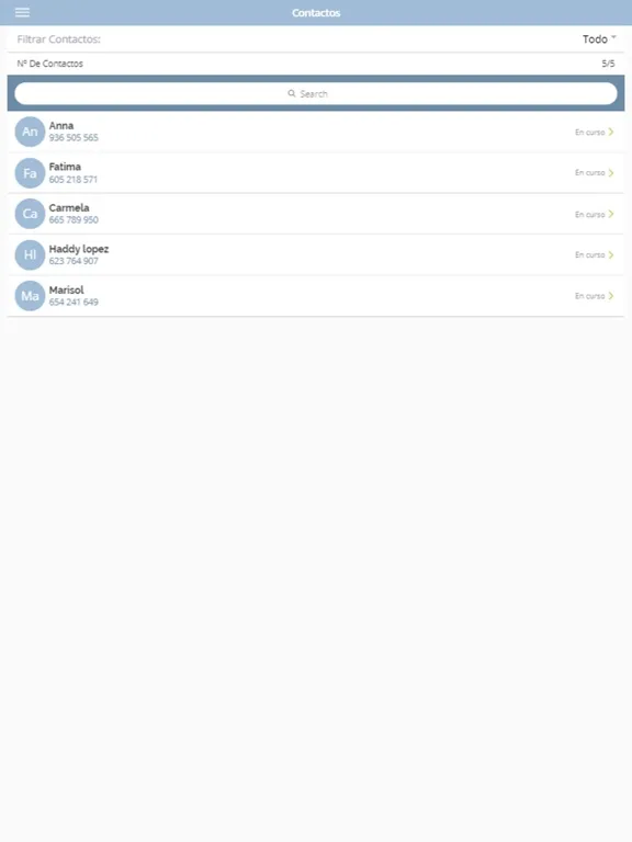 Oriflame CRM iPad 應用截圖