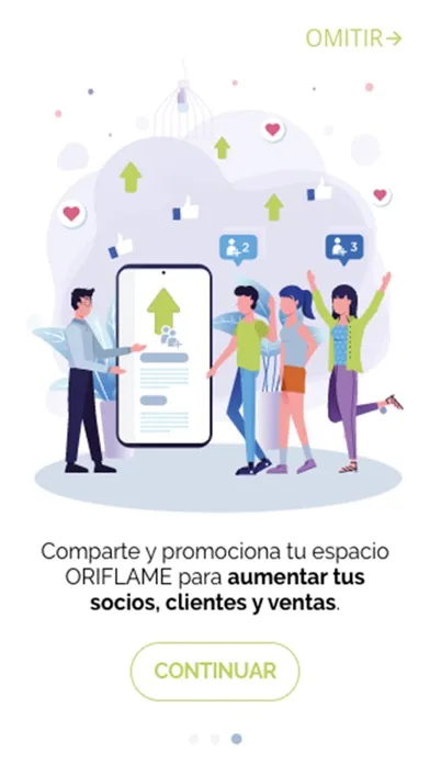Capturas de pantalla de ORIFLAME FANS