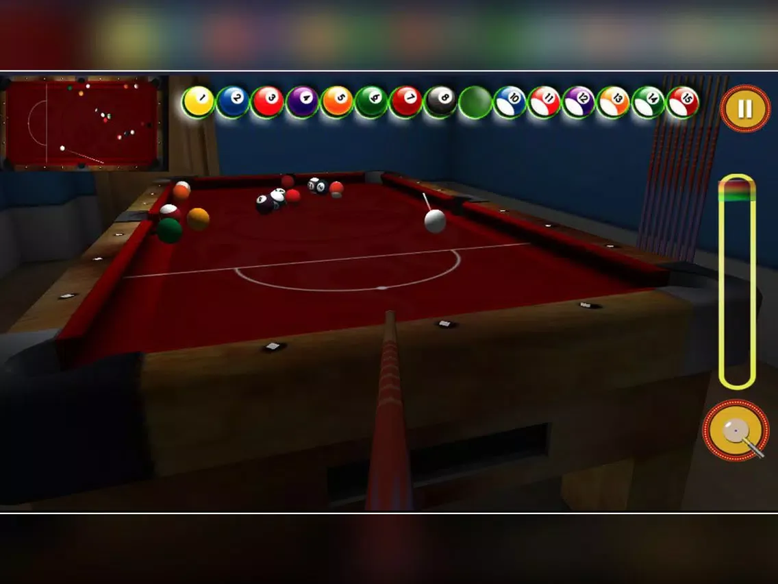 Screenshot di Pool ball 8 Billiards iPad 