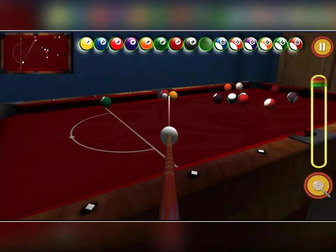 Screenshot di Pool ball 8 Billiards iPad 