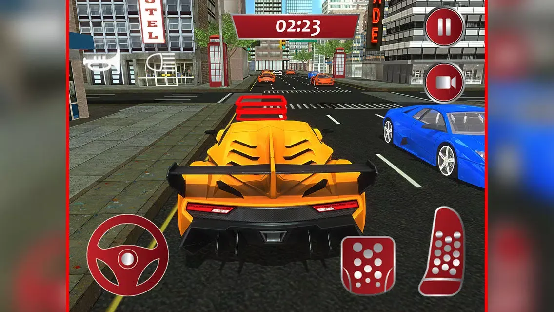 Captures d'écran de City Driving School Simulator