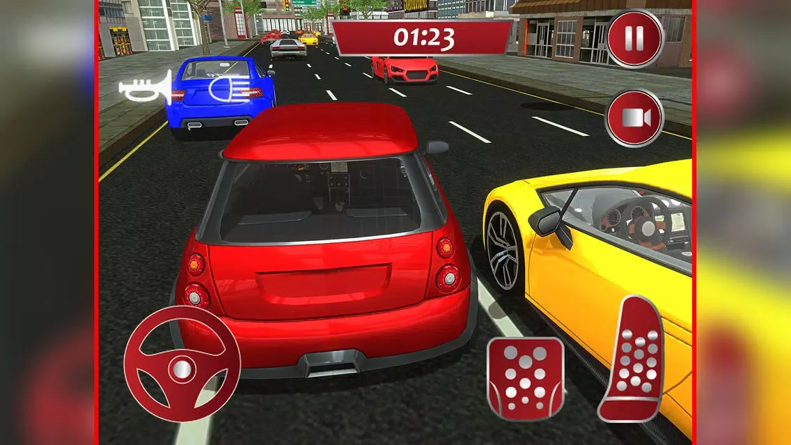 Captures d'écran de City Driving School Simulator