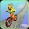 Dog BMX Skill Stunts