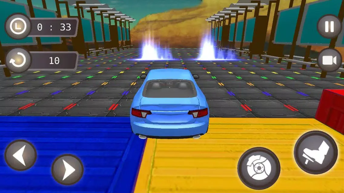 Tangkapan layar Impossible Track Car Stunts Ra