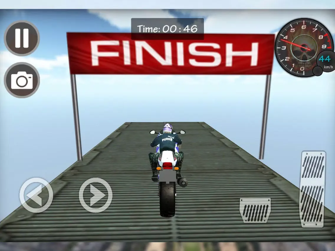 Capturas de pantalla de Real Biker Stunts iPad 