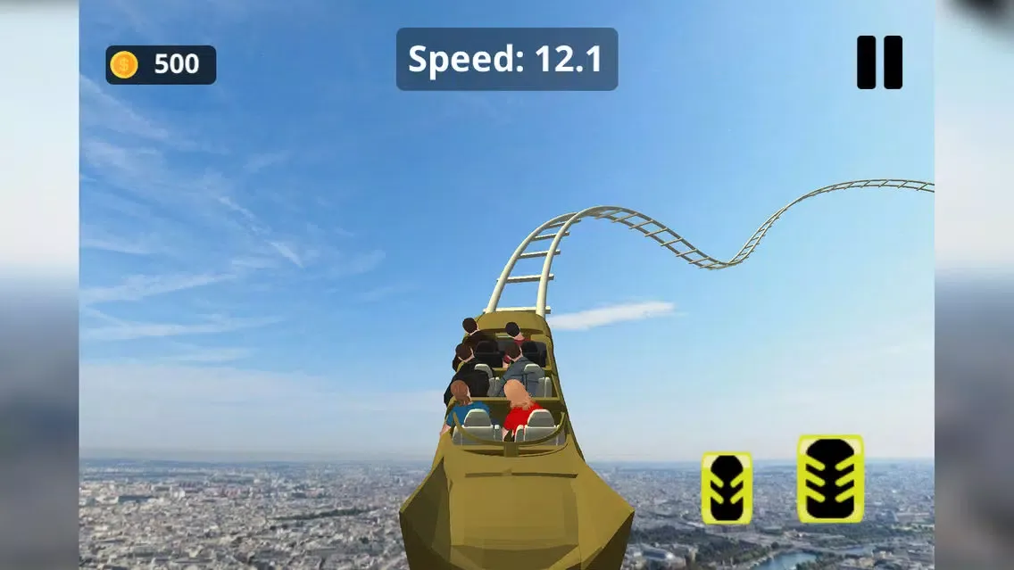 Captures d'écran de Rollercoaster Stunts Rush