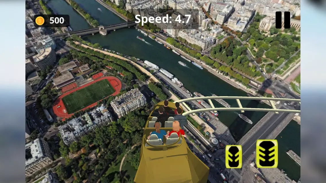 Captures d'écran de Rollercoaster Stunts Rush