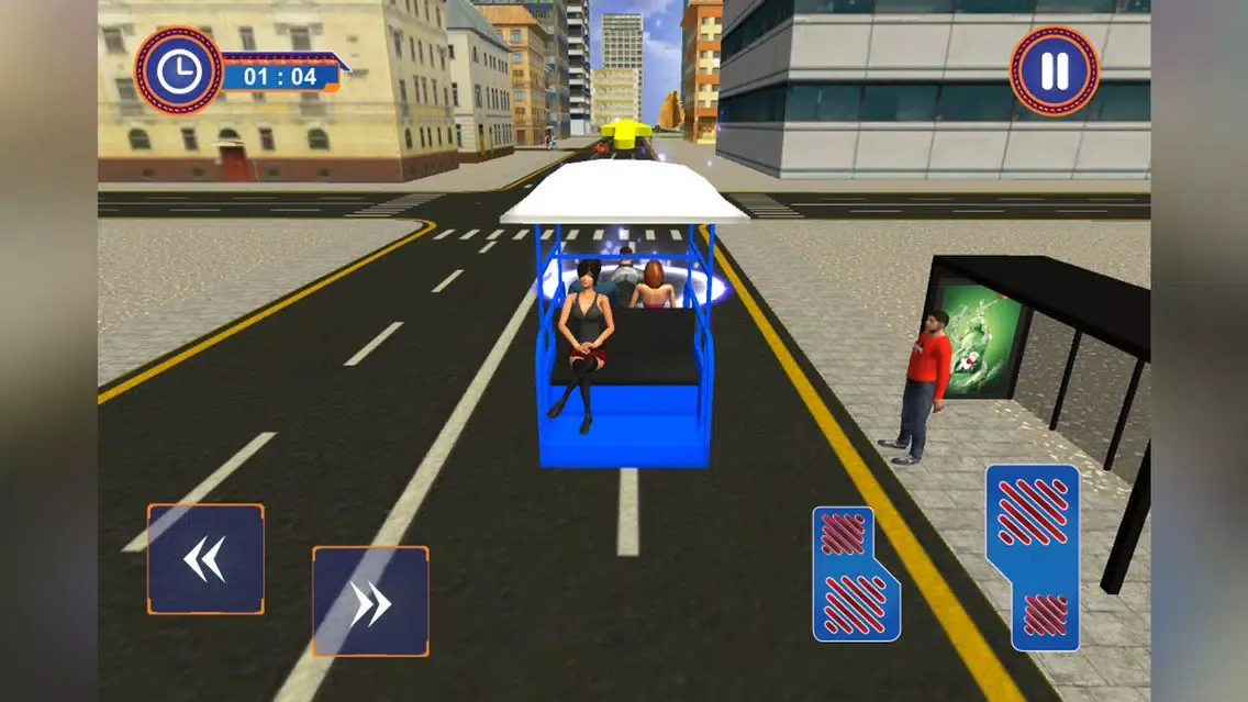 Tuk Tuk Auto City Rickshaw Ekran Görüntüleri