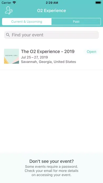 Tangkapan layar O2 Experience