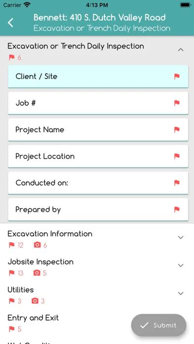 SitePrep Loss Control Screenshots