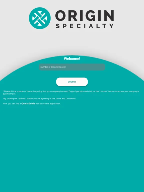 Screenshot di Origin Specialty Loss Control iPad 