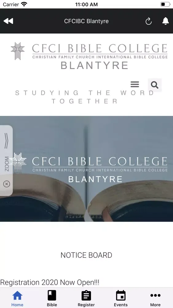 CFCIBC Blantyre Screenshots