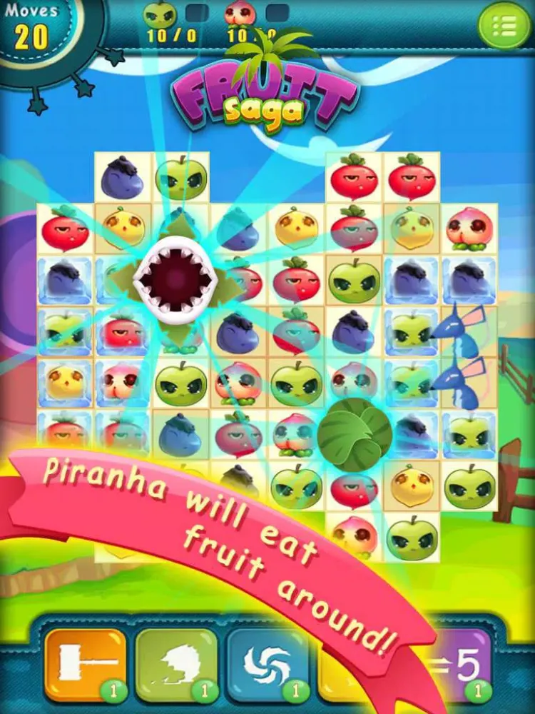 Captures d'écran de Farm Mania: Fruit Crush Heroes iPad 