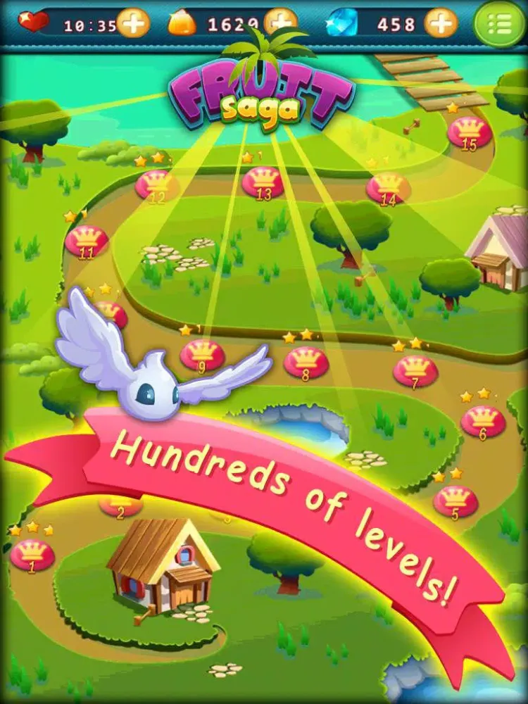Captures d'écran de Farm Mania: Fruit Crush Heroes iPad 