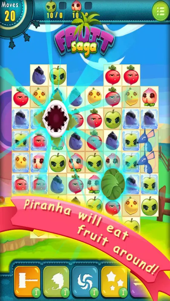 Captures d'écran de Farm Mania: Fruit Crush Heroes