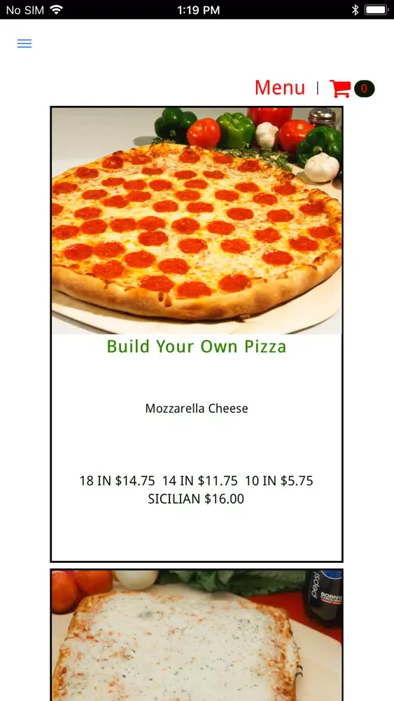 The Original NY Pizza Screenshots