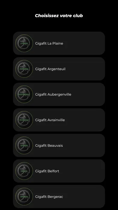GigaFit سکرین شاٹس