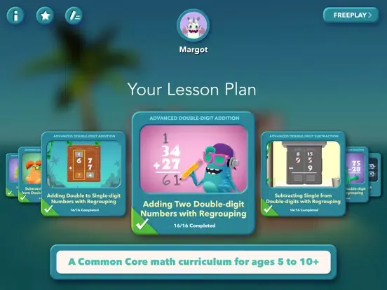 Zrzuty ekranu MathTango: School Edition iPad 