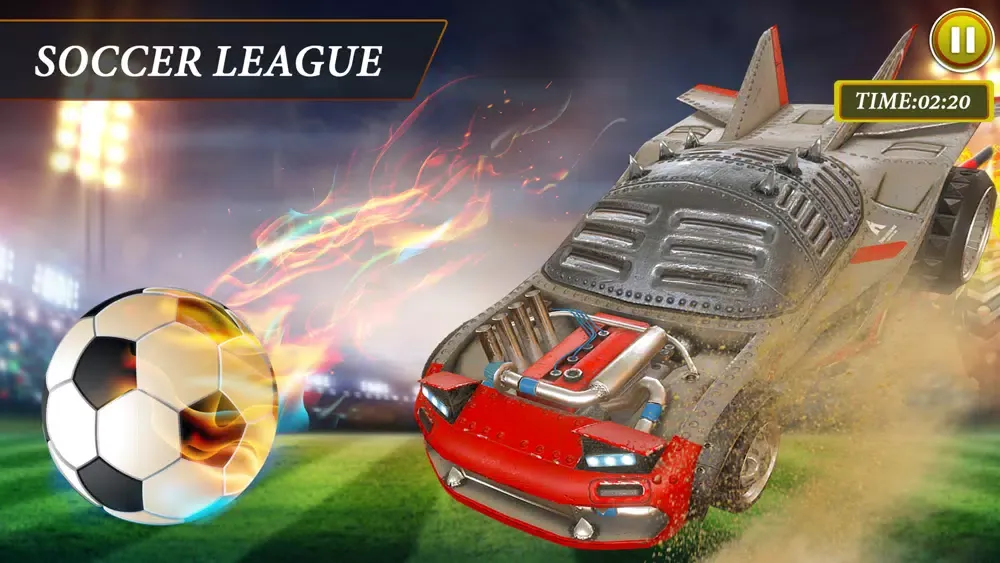Captures d'écran de Car Soccer Rocketball League!