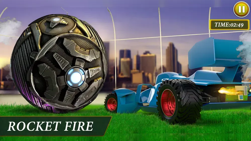 Captures d'écran de Car Soccer Rocketball League!