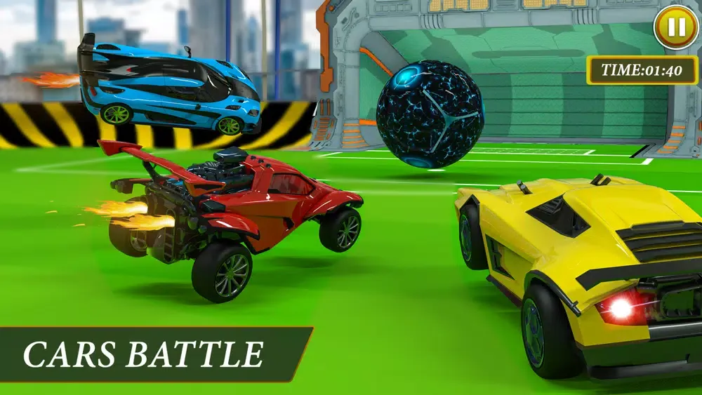 Captures d'écran de Car Soccer Rocketball League!