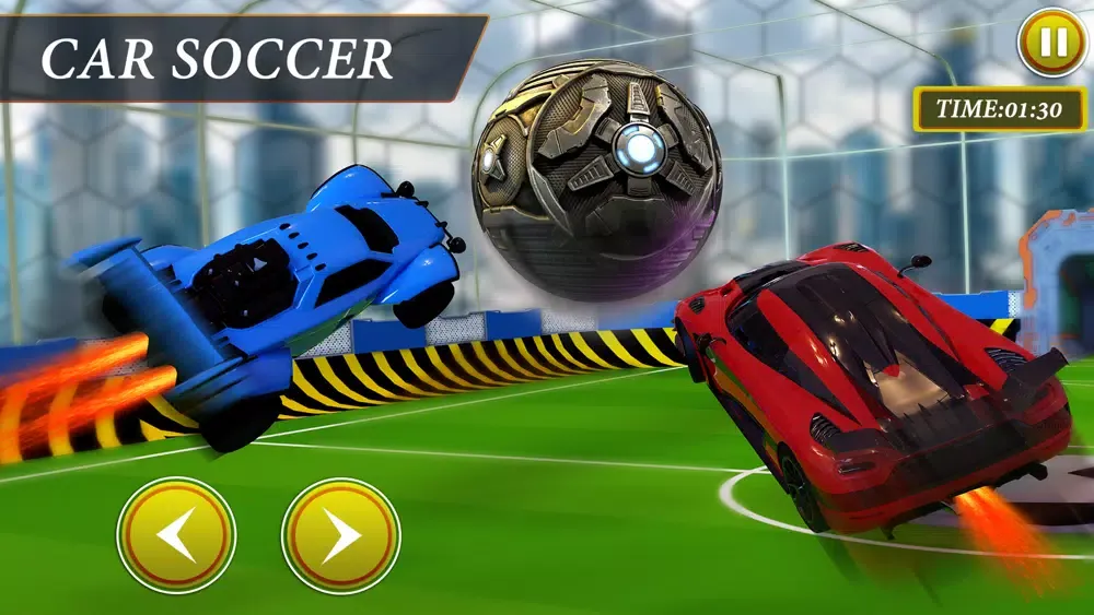Captures d'écran de Car Soccer Rocketball League!