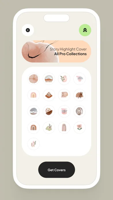Capturas de tela do Highlight Cover Maker Storyart