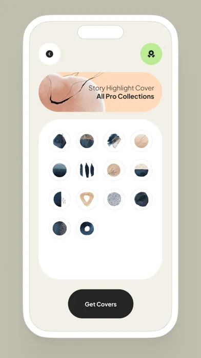 Capturas de tela do Highlight Cover Maker Storyart