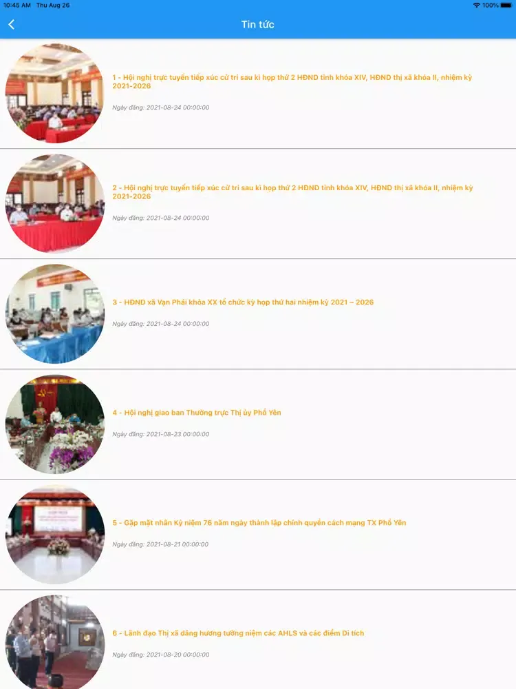 Phổ Yên - Smart City iPad  Ekran Görüntüleri