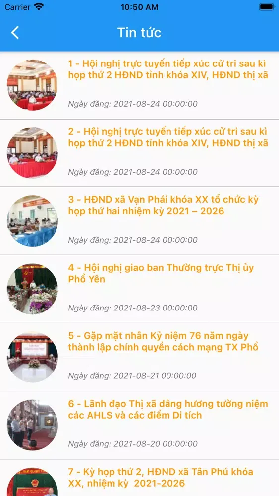 Phổ Yên - Smart City Ekran Görüntüleri