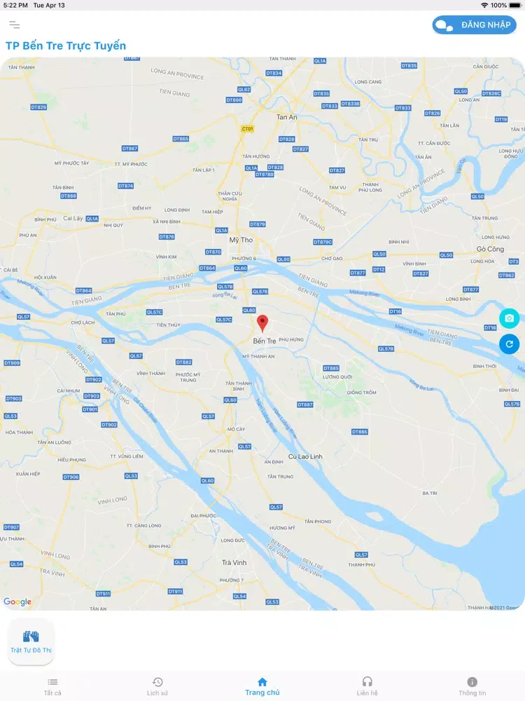 Captures d'écran de TP Bến Tre Trực Tuyến iPad 