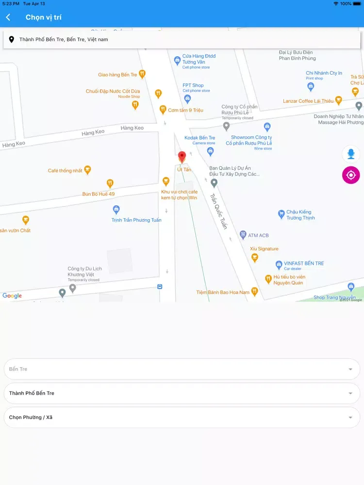 Captures d'écran de TP Bến Tre Trực Tuyến iPad 