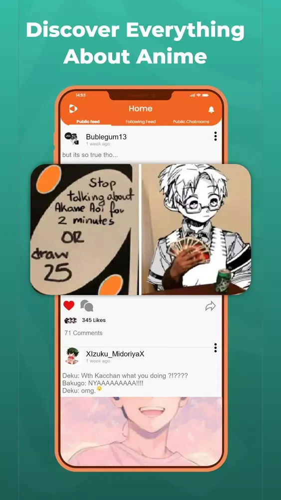 Animega - Anime Social Network स्क्रीनशॉट