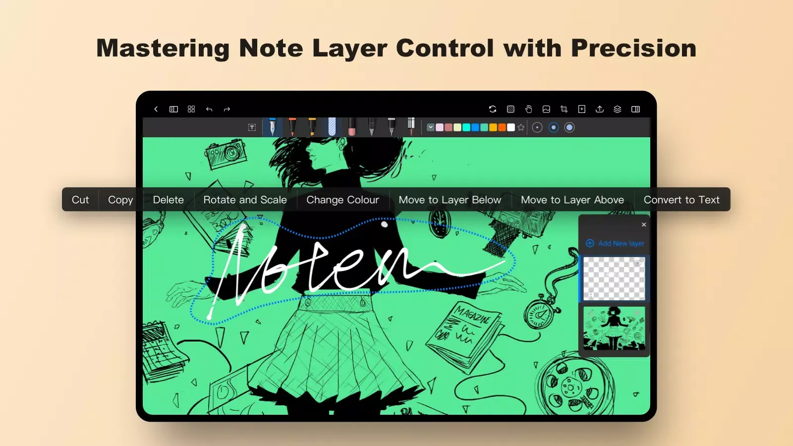 Capturas de pantalla de Notein