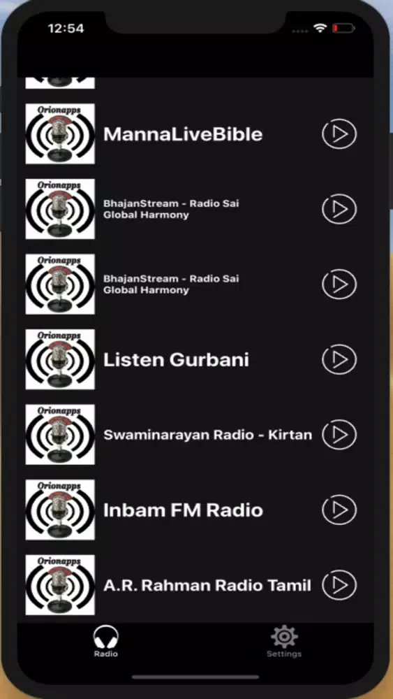 Tangkapan layar Hindu music
