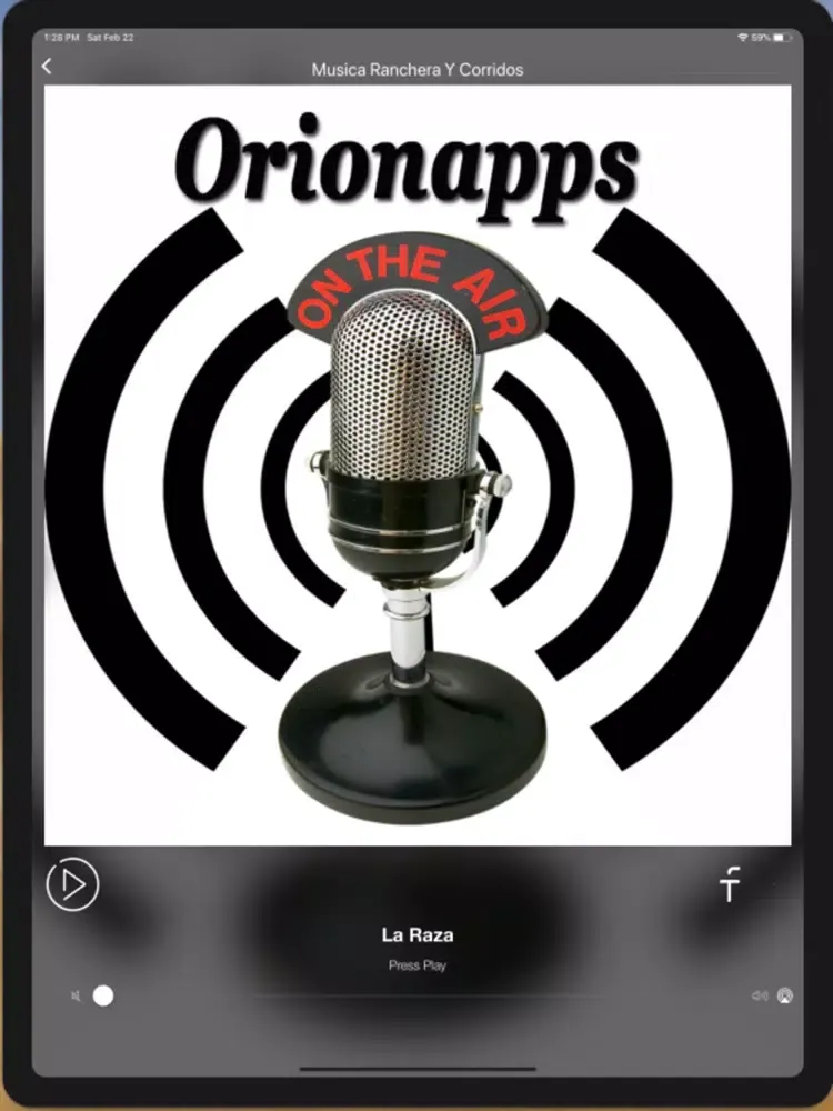 Ranchera And Corridos Music iPad  スクリーンショット