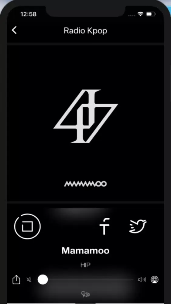 ภาพหน้าจอของ Radio Kpop HD