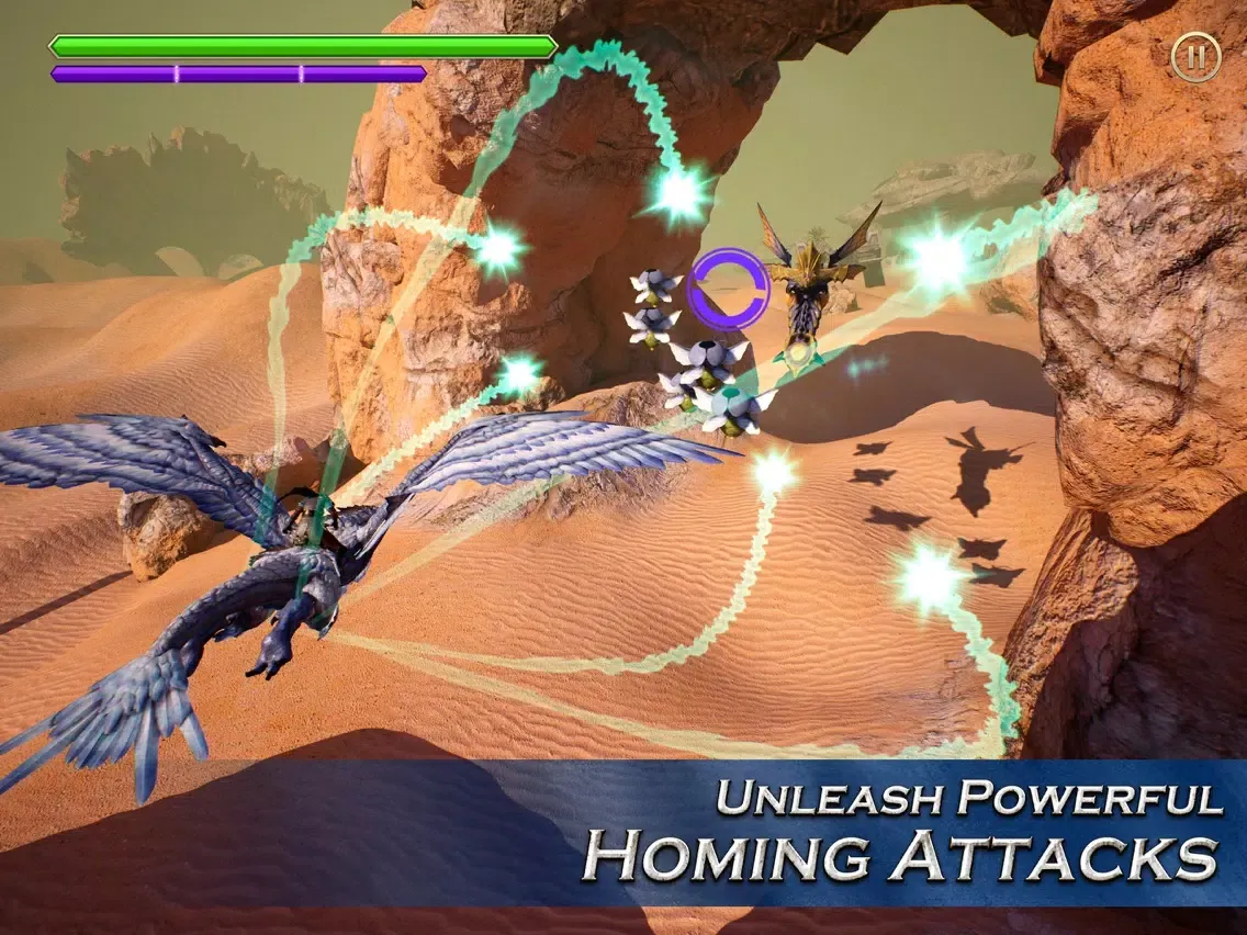 Galerider: Free to Fly iPad  Screenshots