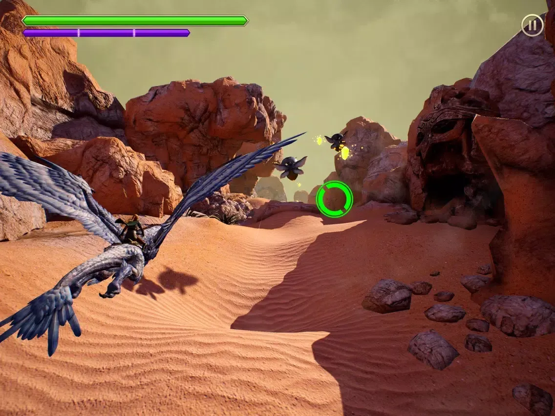 Galerider: Free to Fly iPad  Screenshots