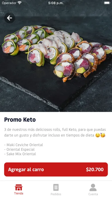 Kento Sushi スクリーンショット