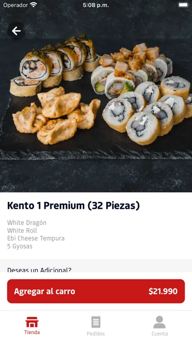 Kento Sushi スクリーンショット