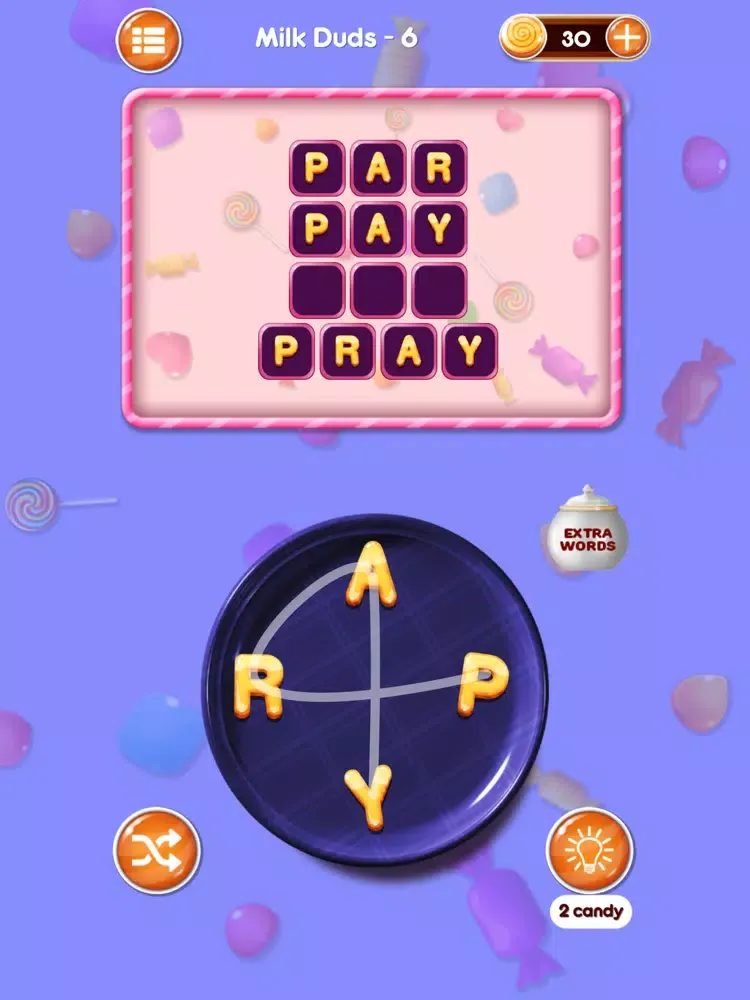 Word Candy Puzzle Connect iPad  স্ক্রিনশট