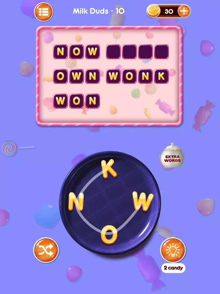 Word Candy Puzzle Connect iPad  স্ক্রিনশট