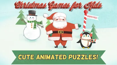 Christmas Games for Kids: Toddler Jigsaw Puzzles سکرین شاٹس